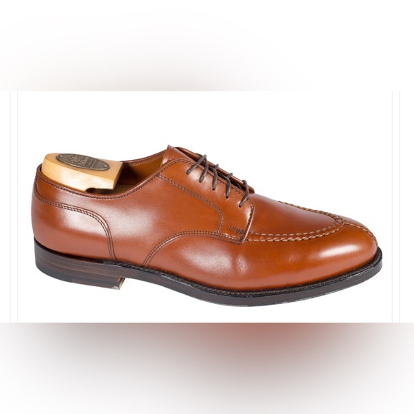 Alden Tan Leather Men\'s Oxfords main image 12